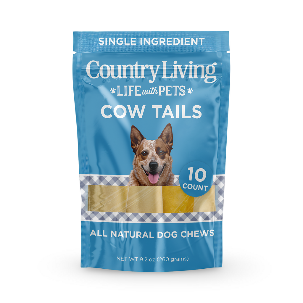 Country Living Cow Tails Dog Chews – 10 Pack | Whisker House - Whisker House