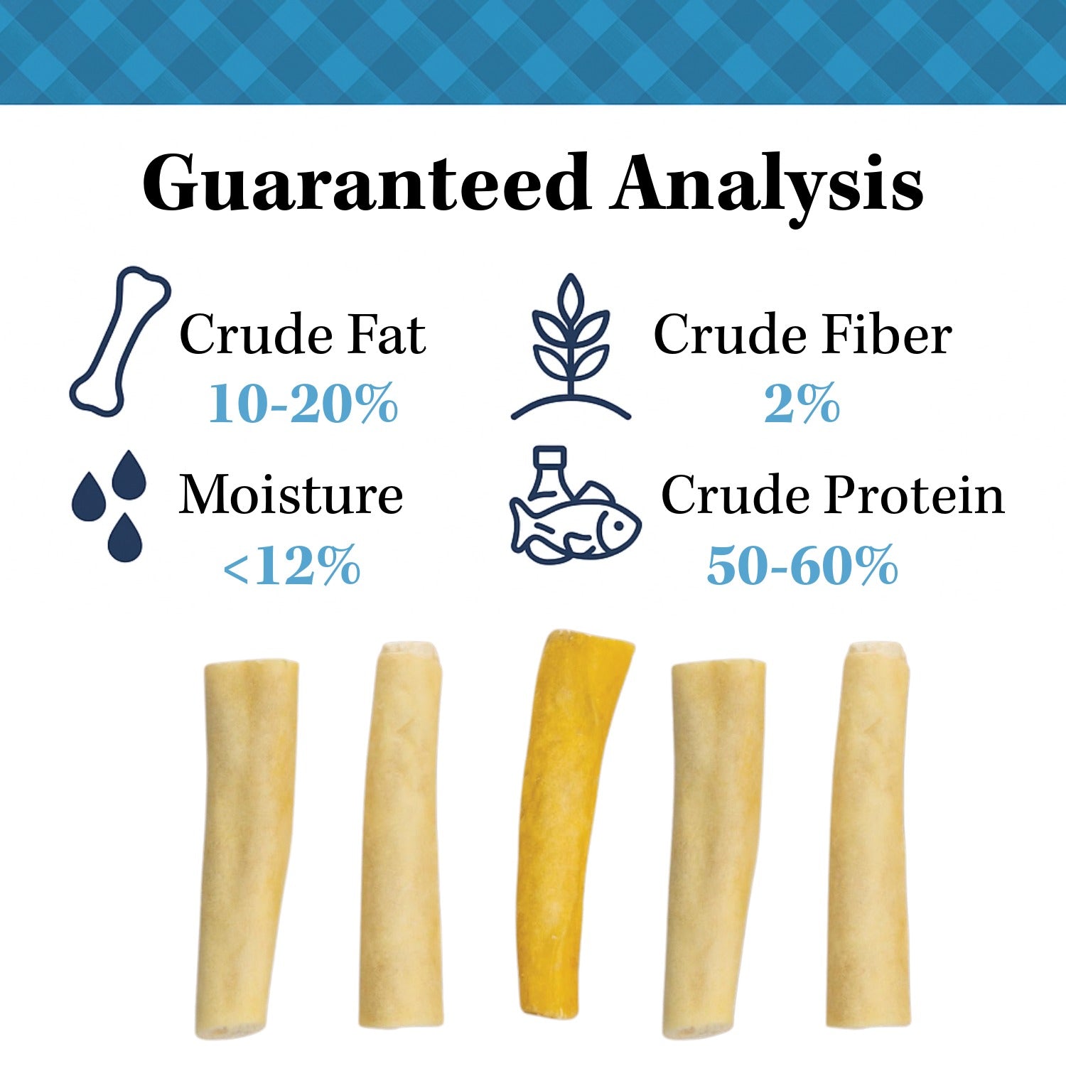 Country Living Cow Tails Dog Chews – 10 Pack | Whisker House - Whisker House