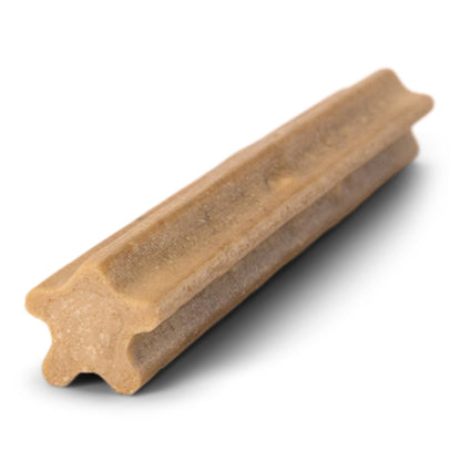 Brown wooden molding on a white background