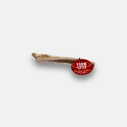 Farm To Pet Reindeer Antler Dog Chews – Durable Dog Chews Split Reindeer Antler for Dogs Small1