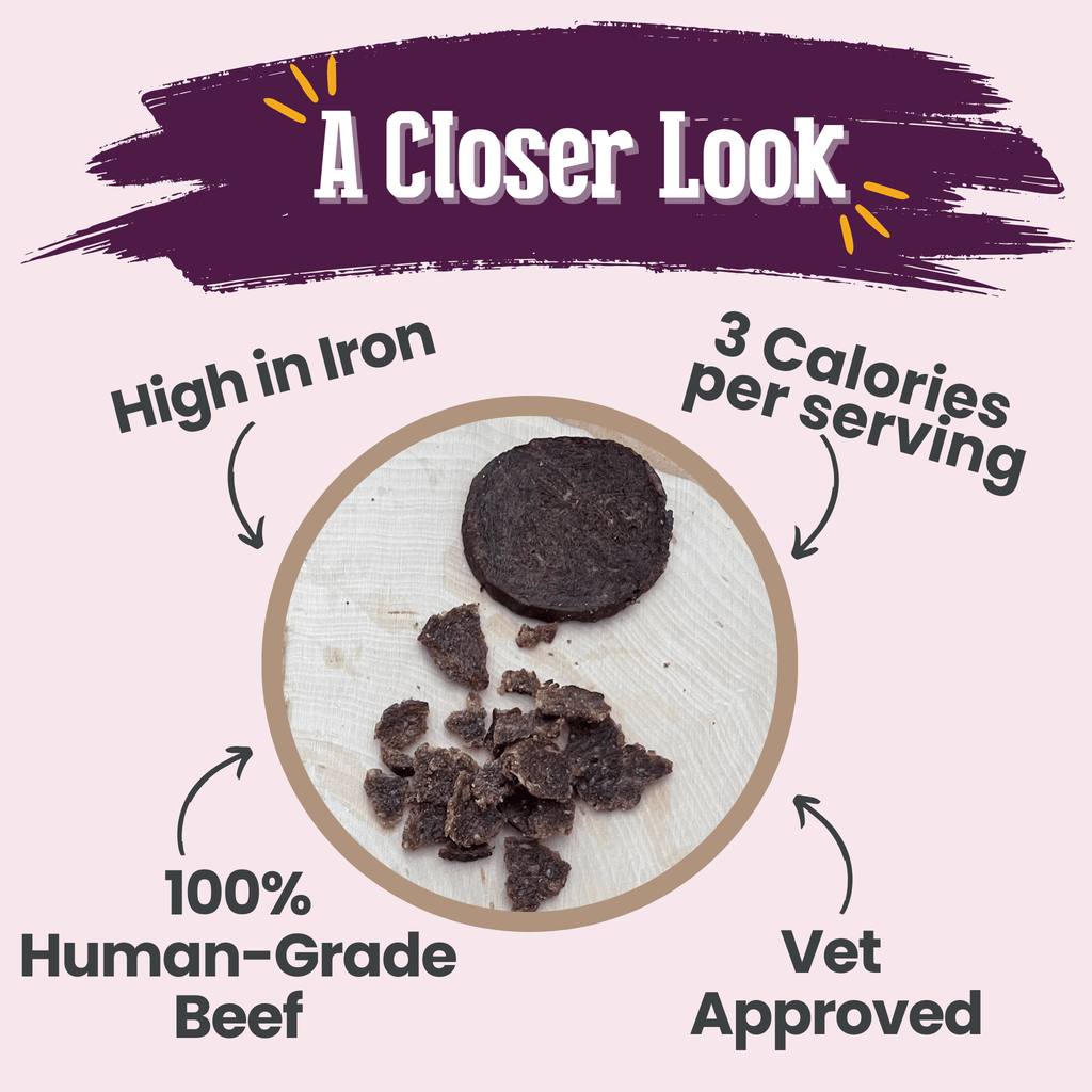 Farm To Pet Beef Crumbles Cat Treats | High Protein Grain-Free Snacks - Whisker House