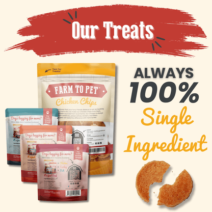 Puppy Packs 'n Snacks – All Natural Dog Treats Puppy Pack Chicken Back of Treat Bags