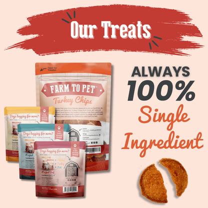 Puppy Packs 'n Snacks – All Natural Dog Treats Puppy Pack Turkey Back of Treat Bags