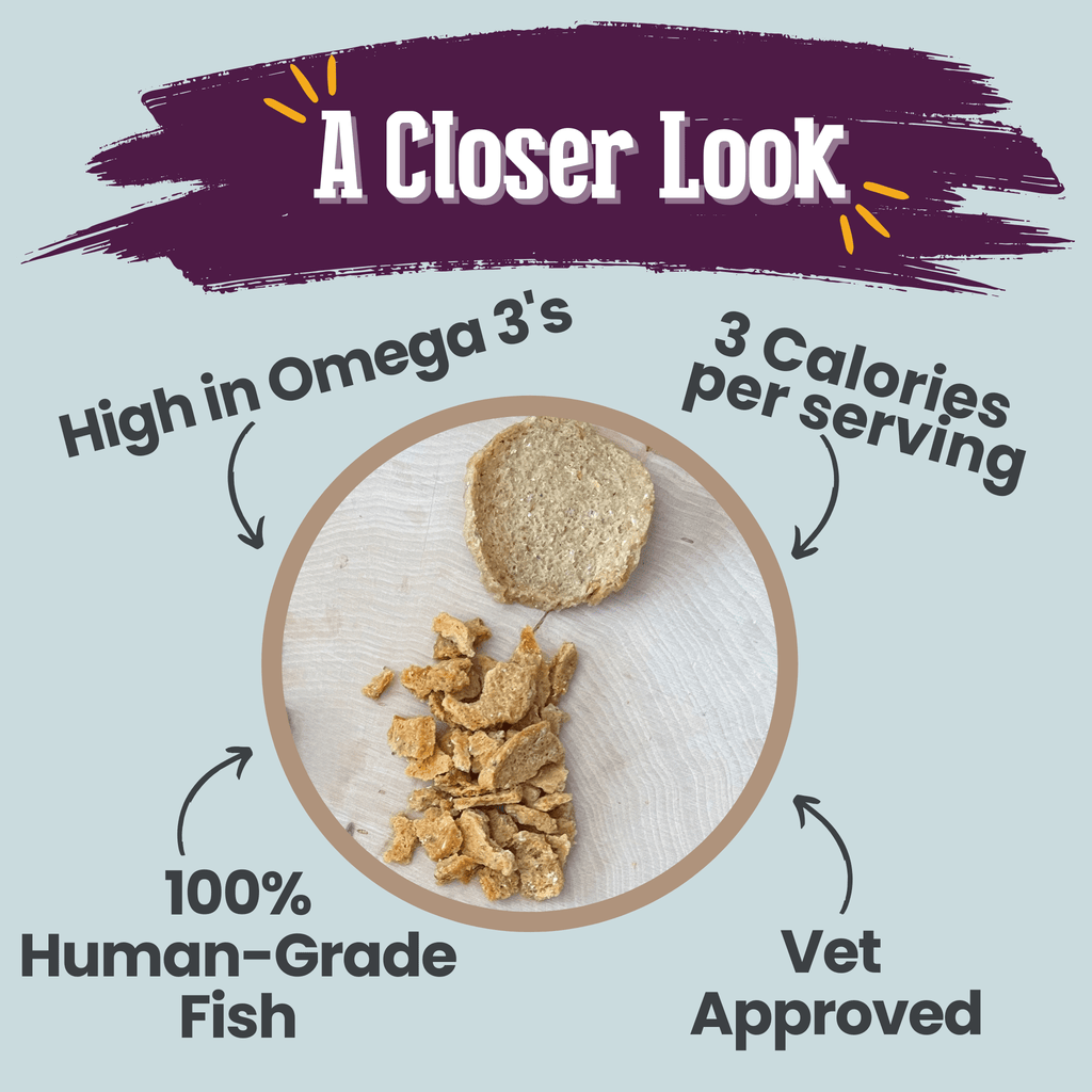 All-Natural Fish Crumbles Cat Treats – Farm To Pet | Whisker House - Whisker House