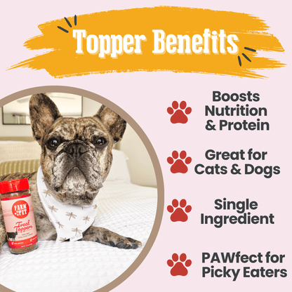 Farm To Pet Beef Treat Topper – Beef Treat Toppers Premium Dog Topper Benefits