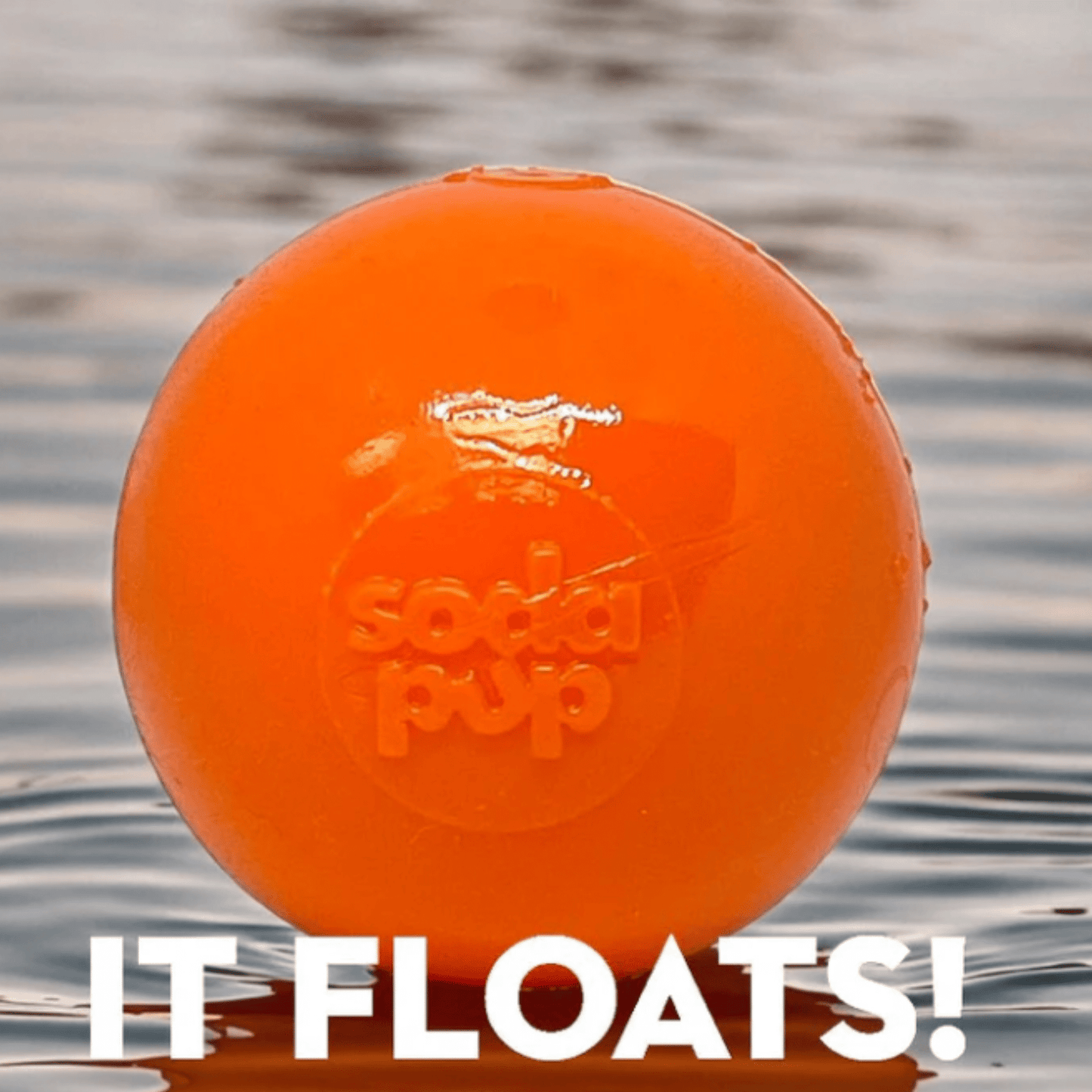 SodaPup Dog Fetch Balls – Dog Fetch Ball Crazy Bounce Ball It Floats