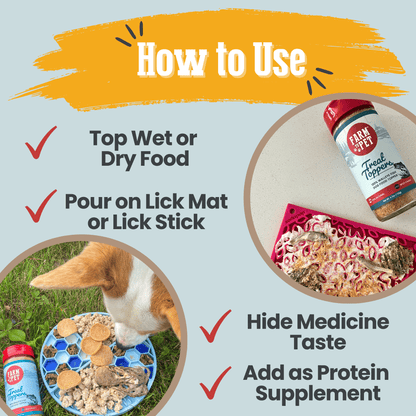 Farm To Pet Fish Dog Food Topper | Low-Fat, High-Protein Meal Topper - Whisker House