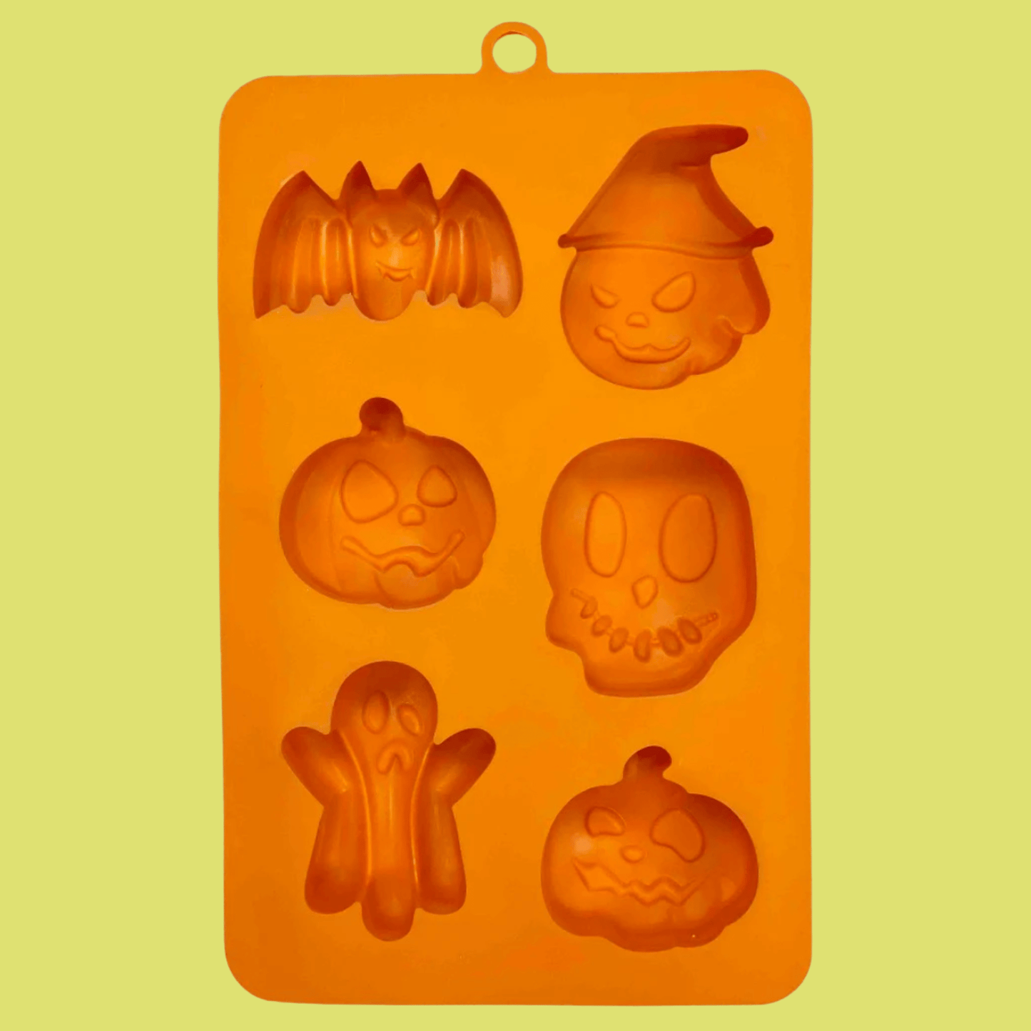 SodaPup Silicone Dog Treat Molds – Halloween Pet Treat Mold Silicone Orange Front