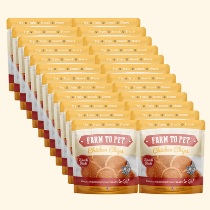 Chicken Chips Snack Packs – Heart Healthy Dog Snacks Chicken Chips Snack Pack Twenty Four Pack