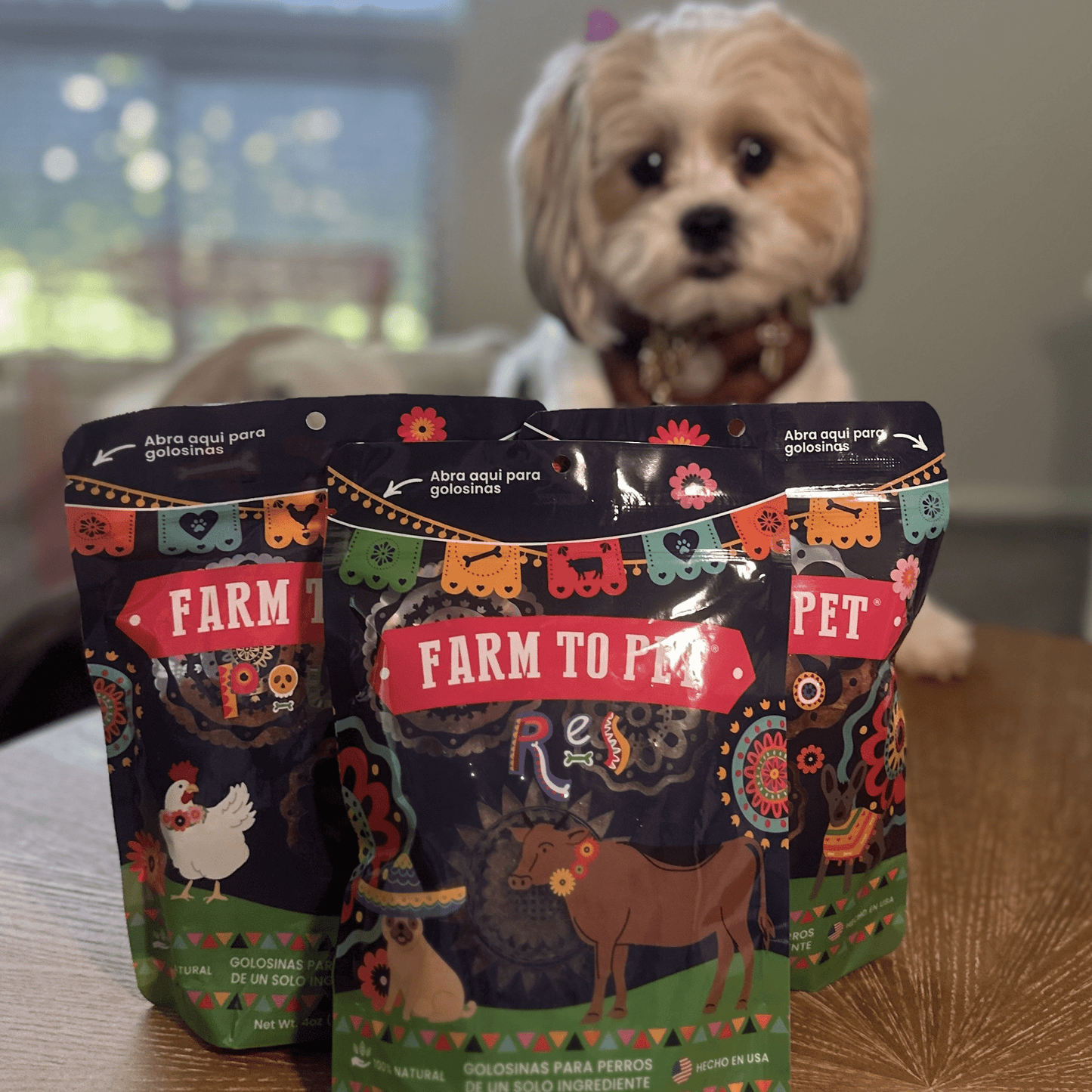 Premios Para Perros Fiesta Pack – Hormone Free Beef Chicken and Turkey Dog Treats Premios Para Perros Fiesta Pack Dog Variety