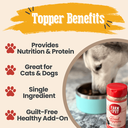 Chicken & Turkey Treat Topper Bundle – Lean Turkey Dog Topper Turkey Toppers Benefit
