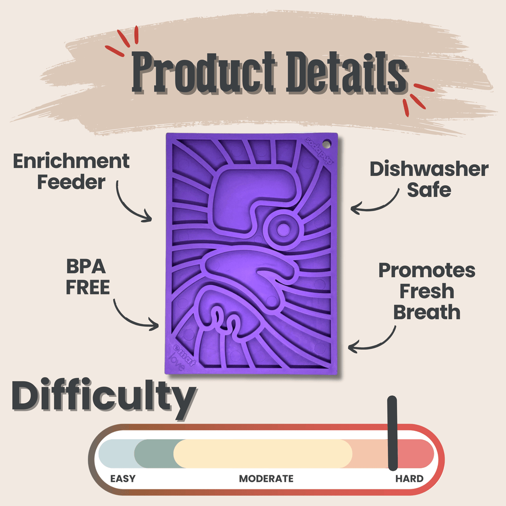 SodaPup® Lick Mats for Cats & Small Dogs | Pet Enrichment Toy - Whisker House