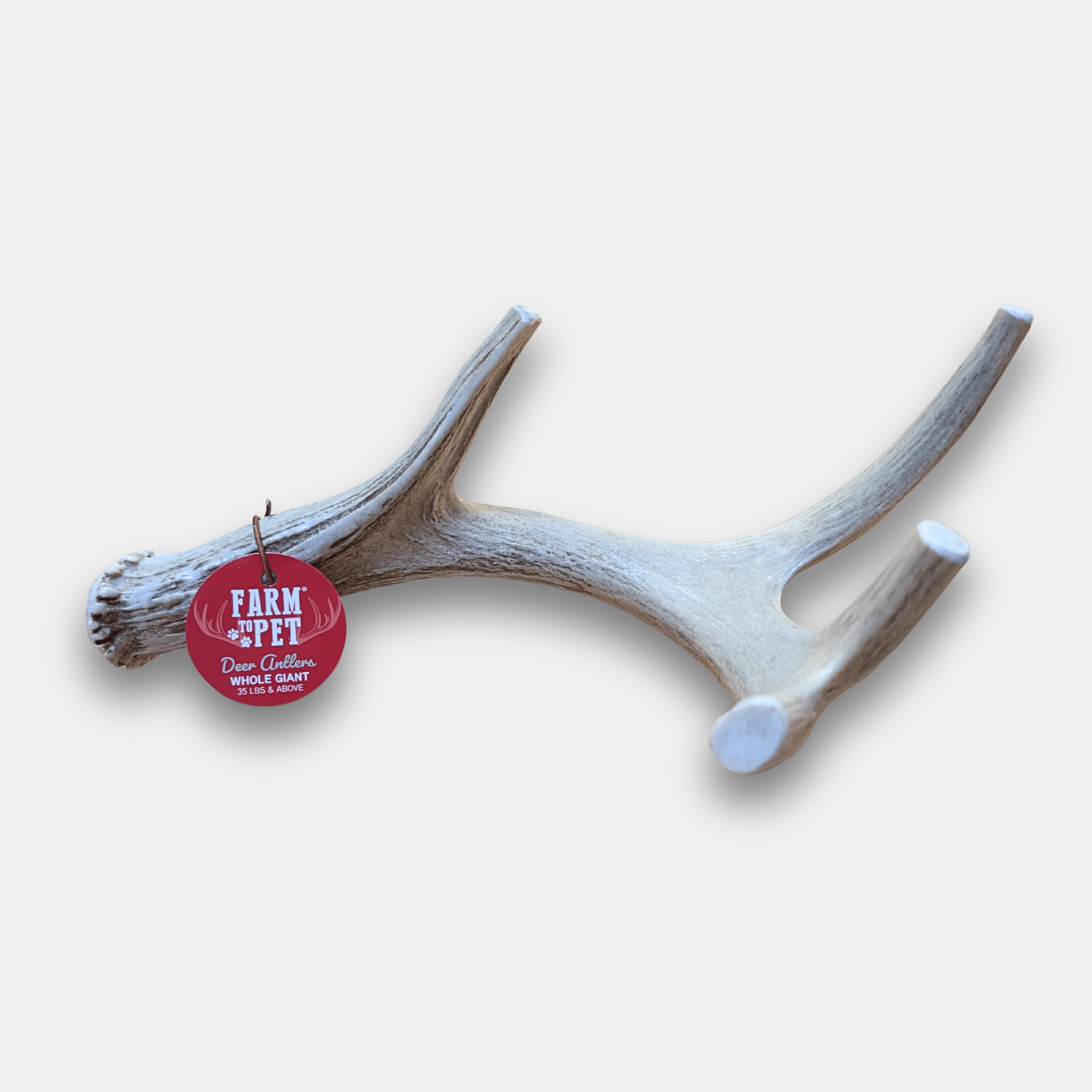Antler with a 'Farm Effect' tag on a white background