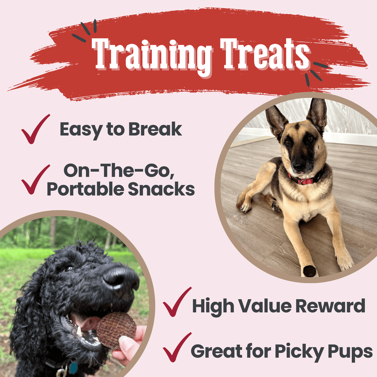 Farm To Pet Beef Chips – Premium Dog Treats 12oz Beef Chips Training Treats