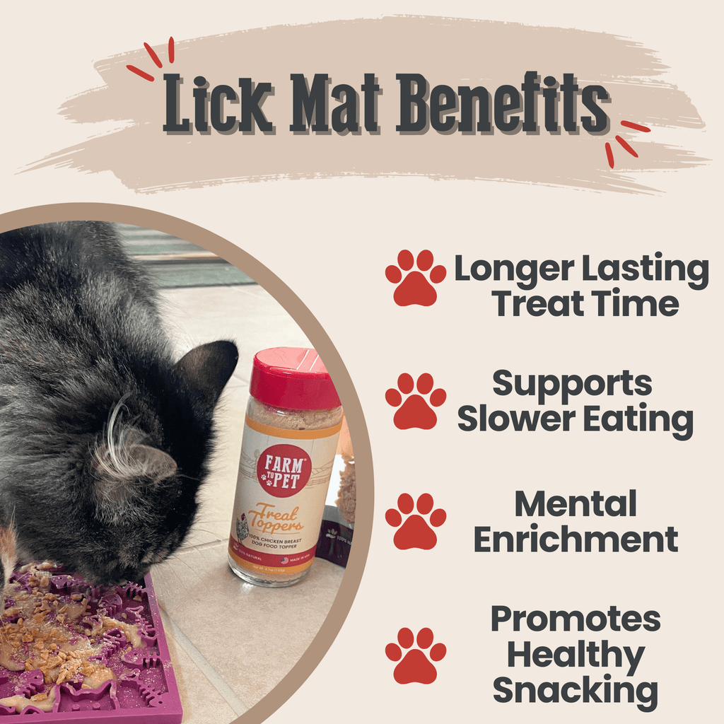 SodaPup® Lick Mats for Cats & Small Dogs | Pet Enrichment Toy - Whisker House