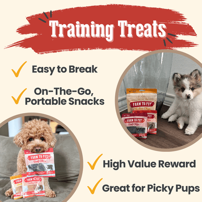 Puppy Packs 'n Snacks – Single Ingredient Dog Treats Puppy Pack Chicken Training Treats
