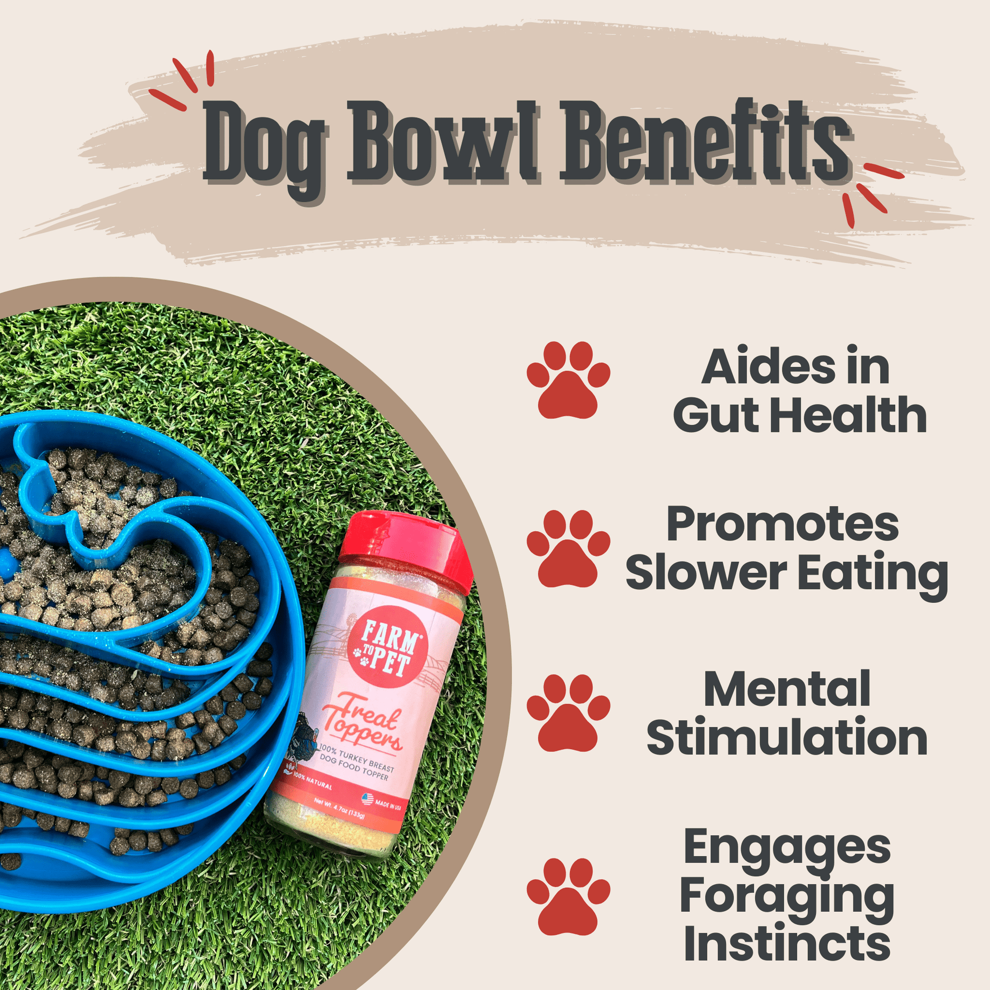SodaPup Slow Feeder Dog Bowls – Slow Feeder Dog Bowl Blue Wave Benefits