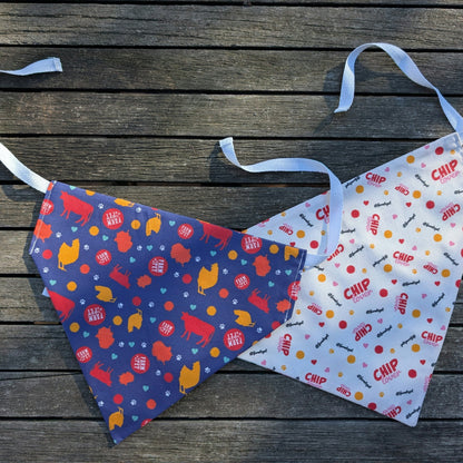 Farm To Pet Tie-On Dog Bandana – String Tie on dog bandanas2