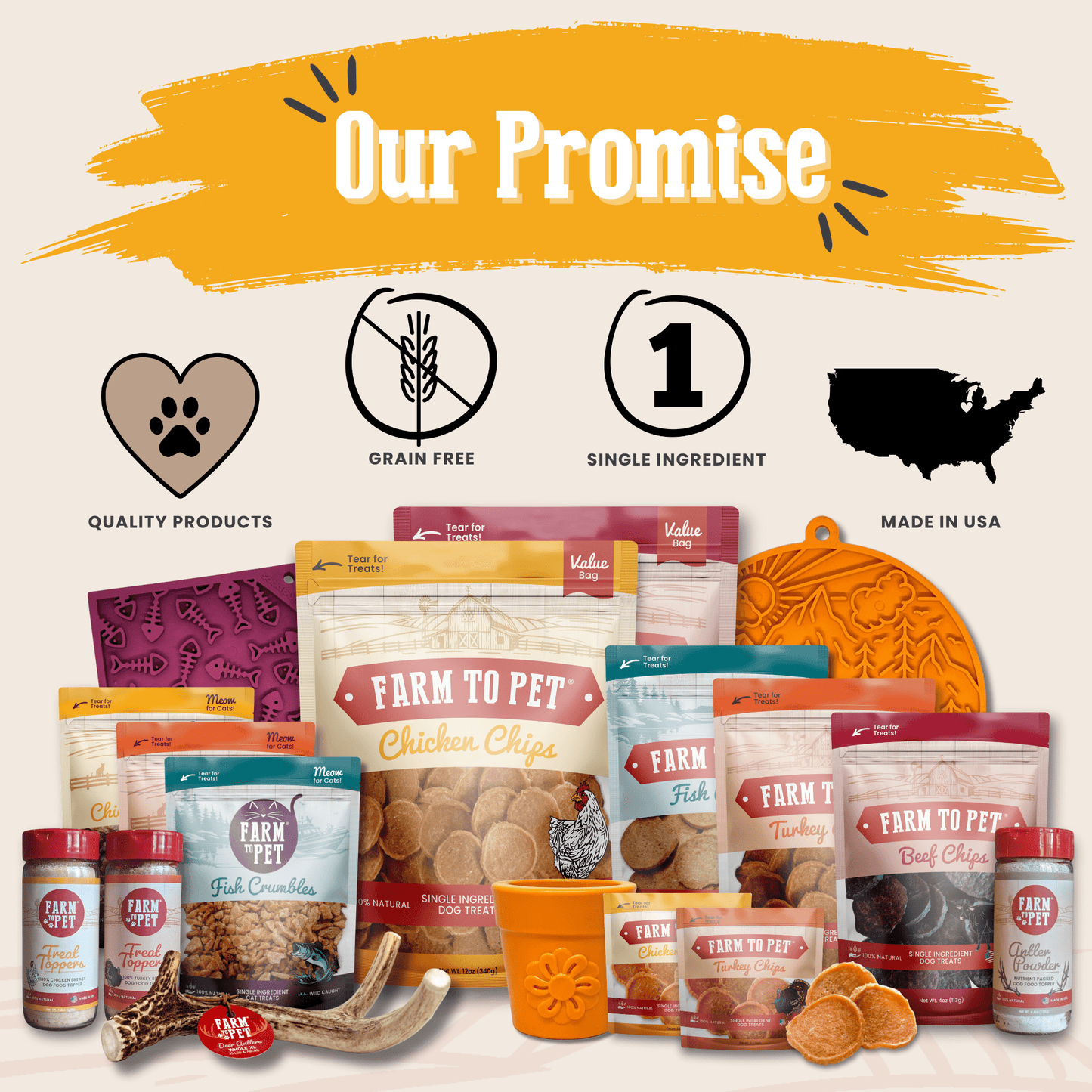 Chicken & Turkey Treat Topper Bundle – Treat Toppers Pages Our Promise c358 4fd0 b6e0 66449f6f1bfd