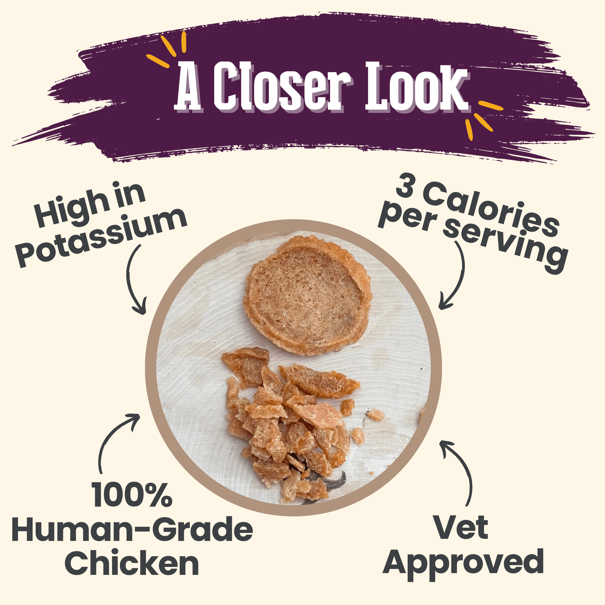 Farm To Pet Chicken Crumbles Cat Treats | Grain-Free Treats - Whisker House