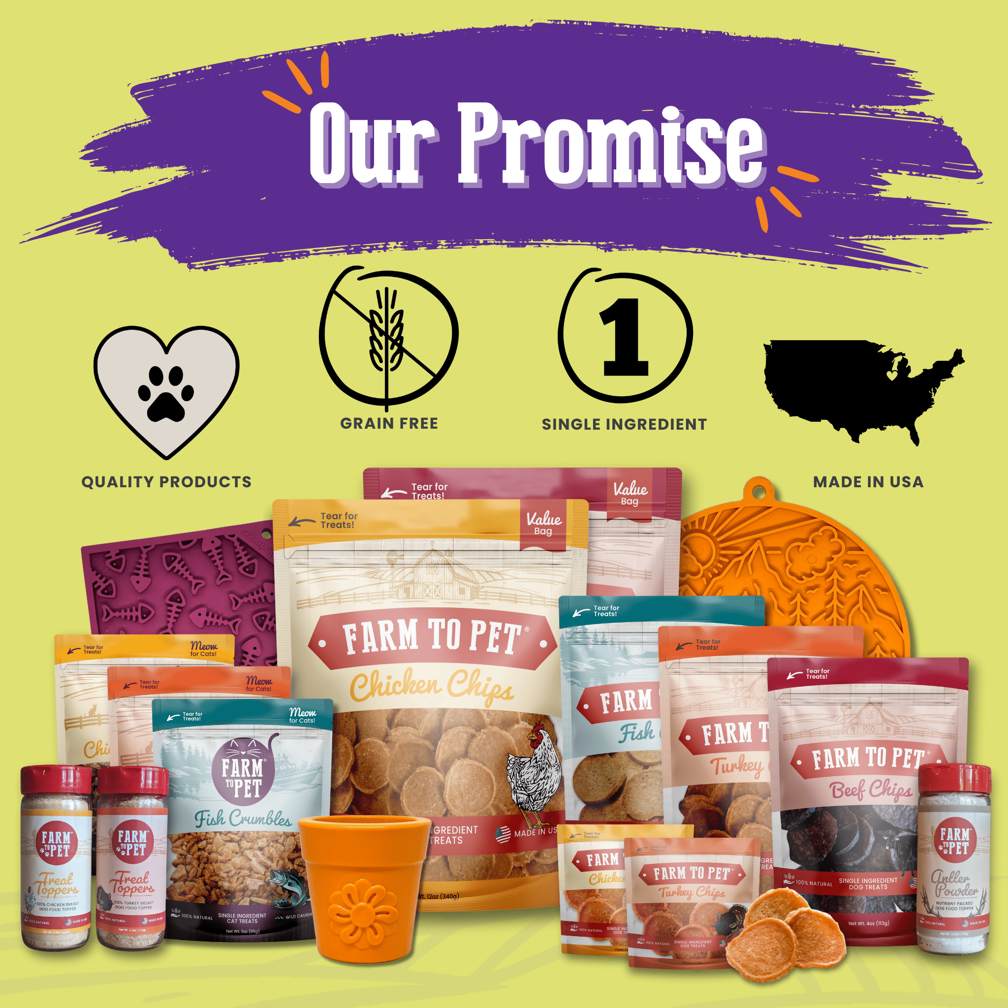 Farm To Pet Halloween Dog Treat Box – 31 Snack Packs - Whisker House