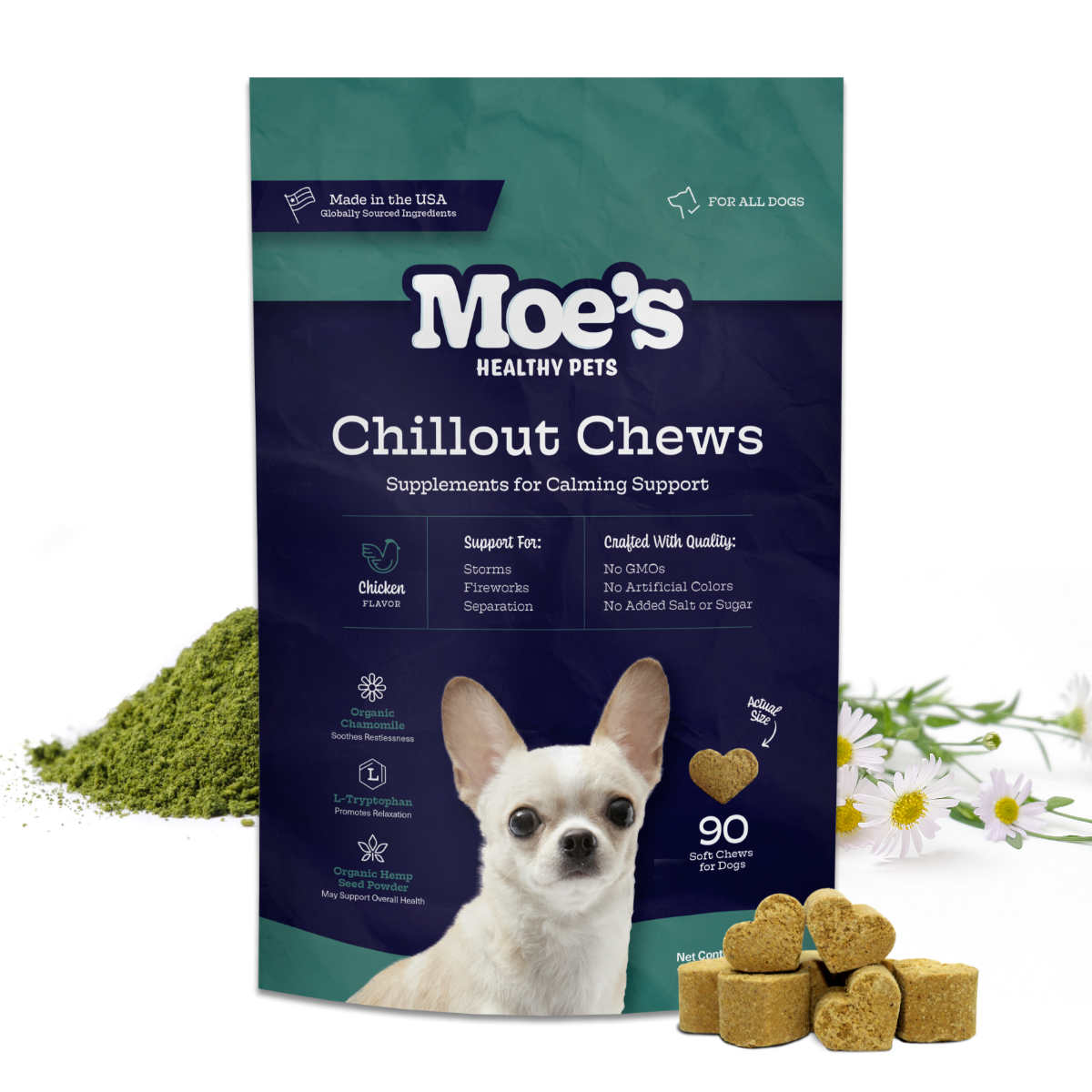 Chillout Chews (60 chews per product) - Whisker House