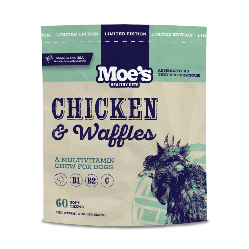 Chicken and Waffles Chews (60 chews per product) - Whisker House