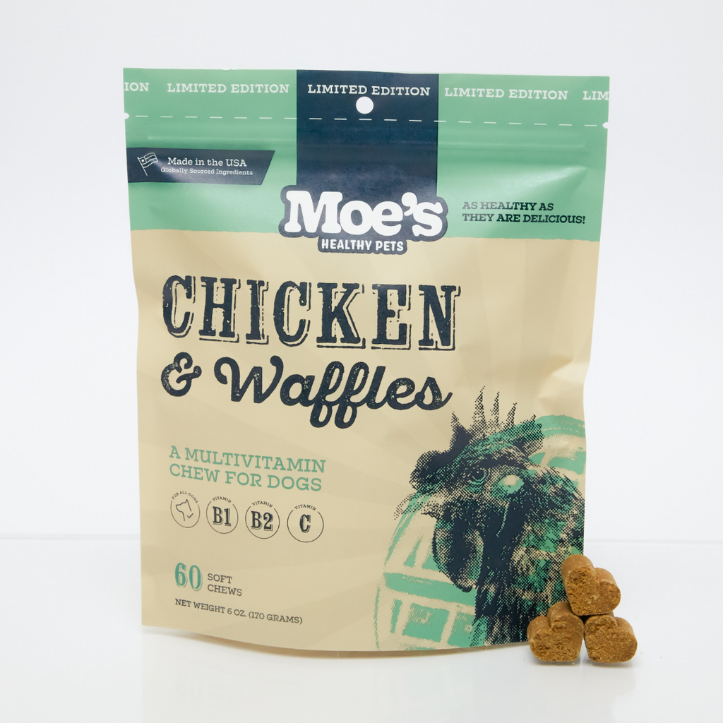 Chicken and Waffles Chews (60 chews per product) - Whisker House
