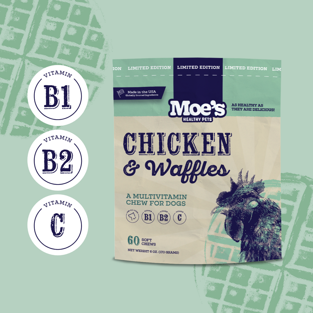Chicken and Waffles Chews (60 chews per product) - Whisker House