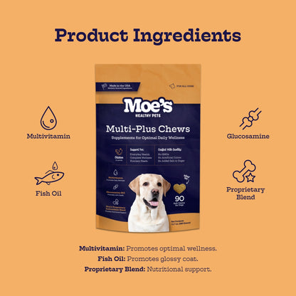 Multi-Plus Chews (60 chews per product) - Whisker House