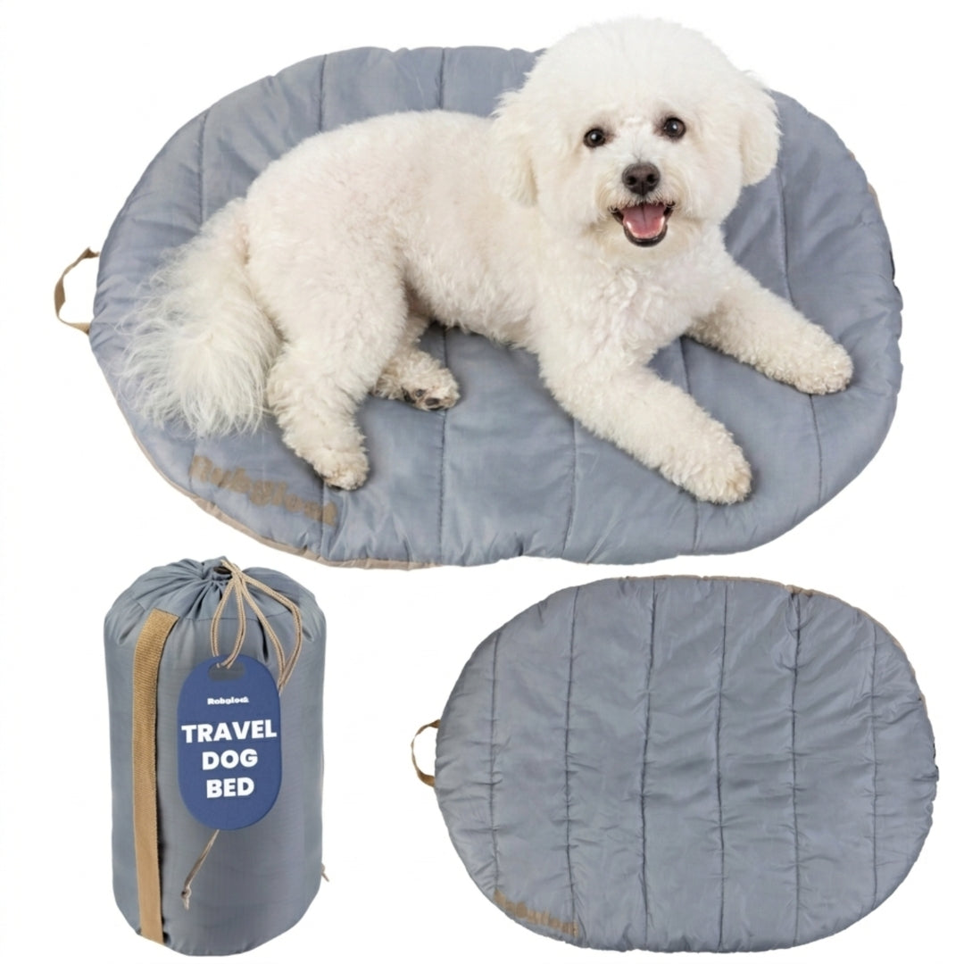 Rubyloo Travel Dog Bed - Foldable, Water Resistant Pet Mat | Whisker House