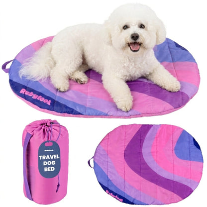 Rubyloo Travel Dog Bed - Foldable, Water Resistant Pet Mat | Whisker House