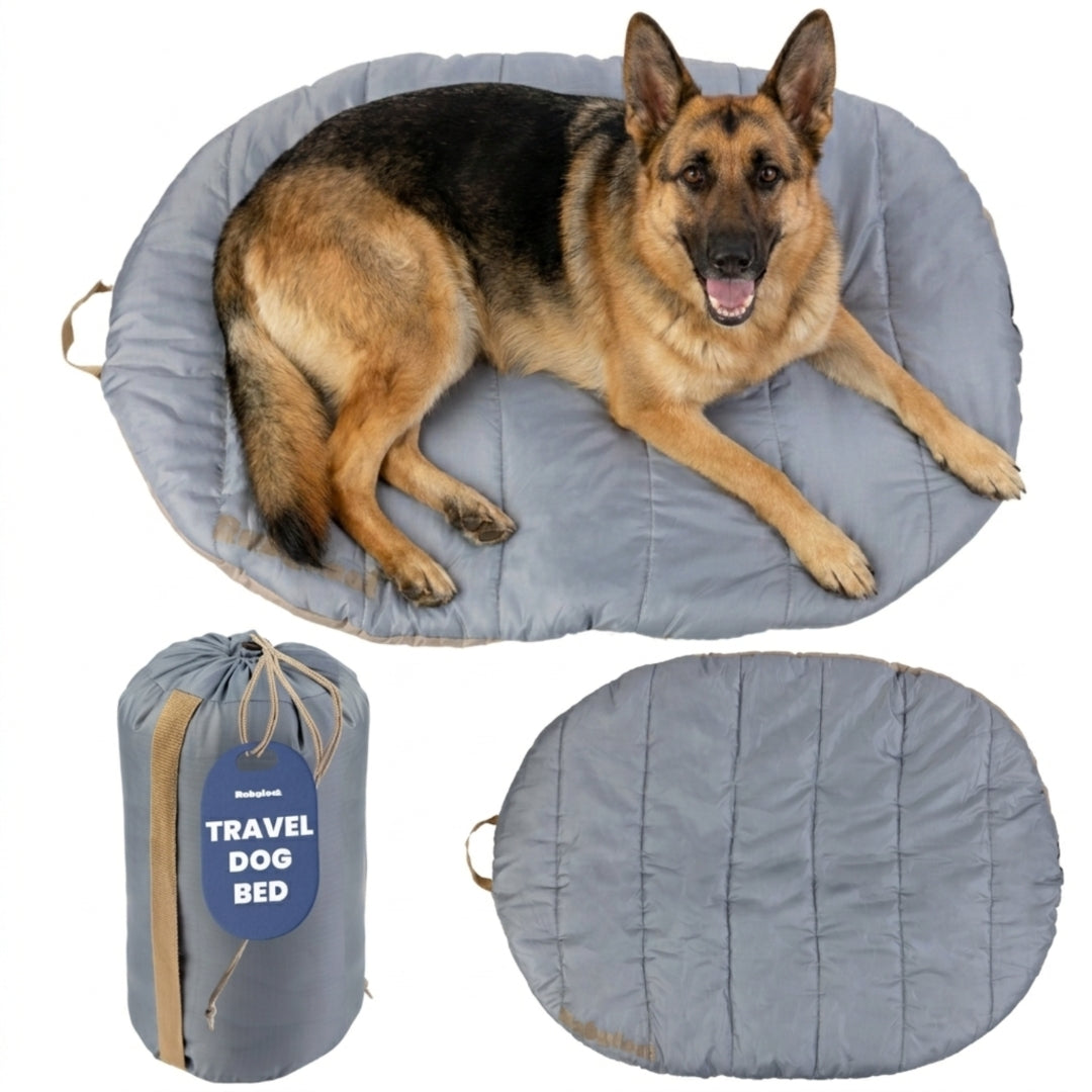 Rubyloo Travel Dog Bed - Foldable, Water Resistant Pet Mat | Whisker House
