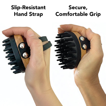 THE BATH BRUSH silicone dog grooming brush