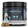 Googipet prebiotic, probiotic, and postbiotic supplement for dogs on a white background