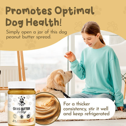 Dawg Butter Pumkin Puppers spread on a lick mat