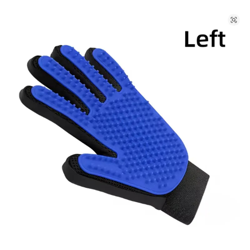 Pet Hair Grooming Glove for Dogs & Cats – Deshedding & Massage