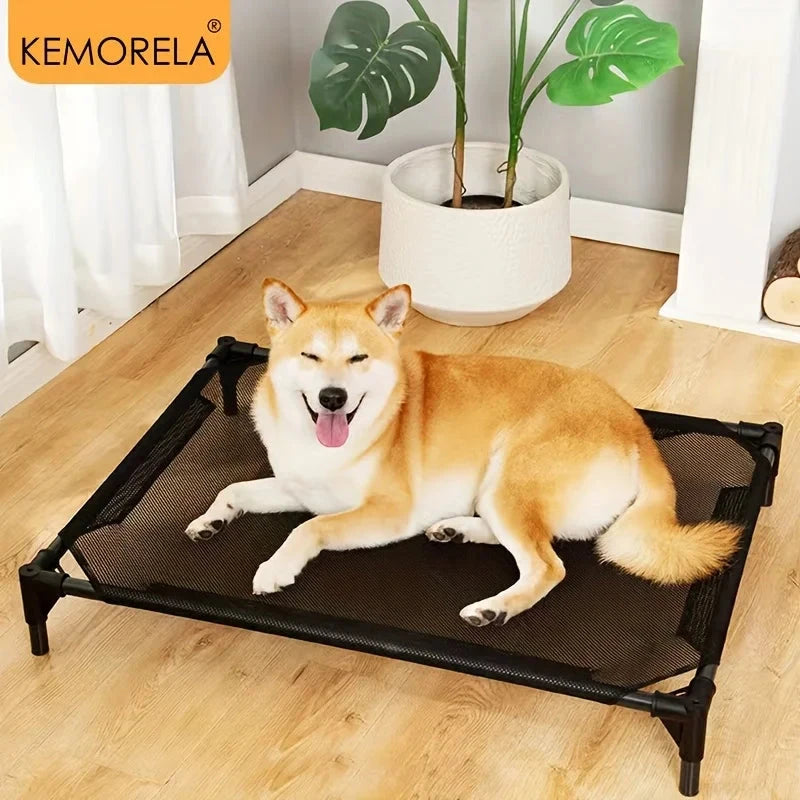 Cooling Elevated Dog Bed – Breathable Mesh, Bite-Proof & Washable