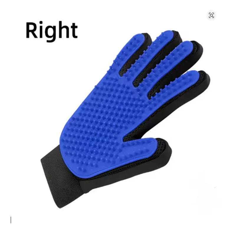 Pet Hair Grooming Glove for Dogs & Cats – Deshedding & Massage
