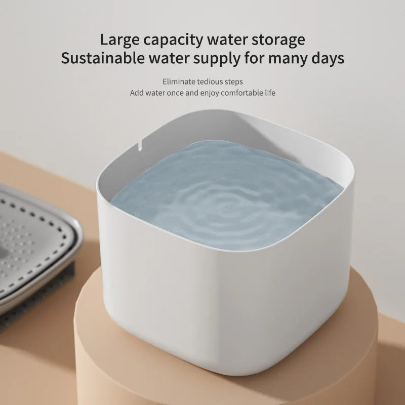3L Cat Water Fountain – Silent USB Electric Dispenser with Filter