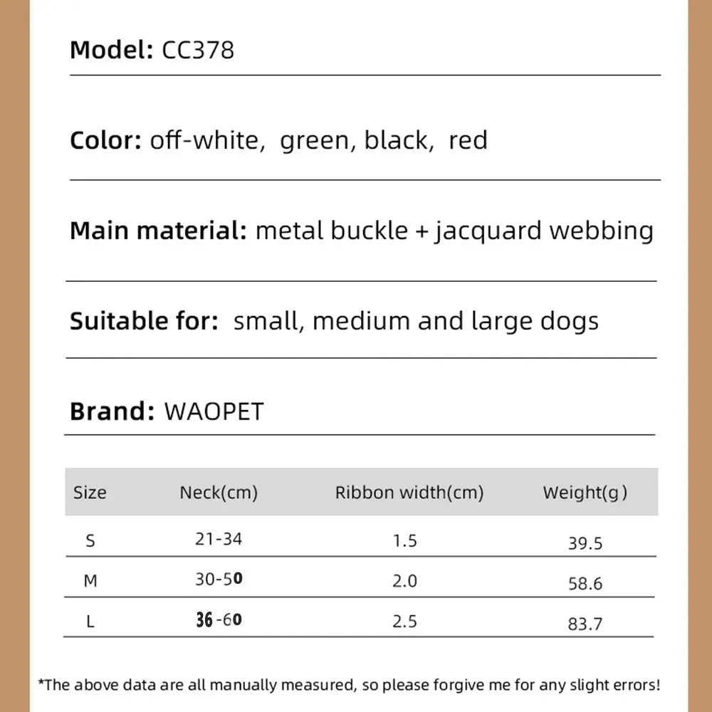 Bohemian Ethnic Style Pet Collars – Adjustable, Durable, Trendy | Whisker House