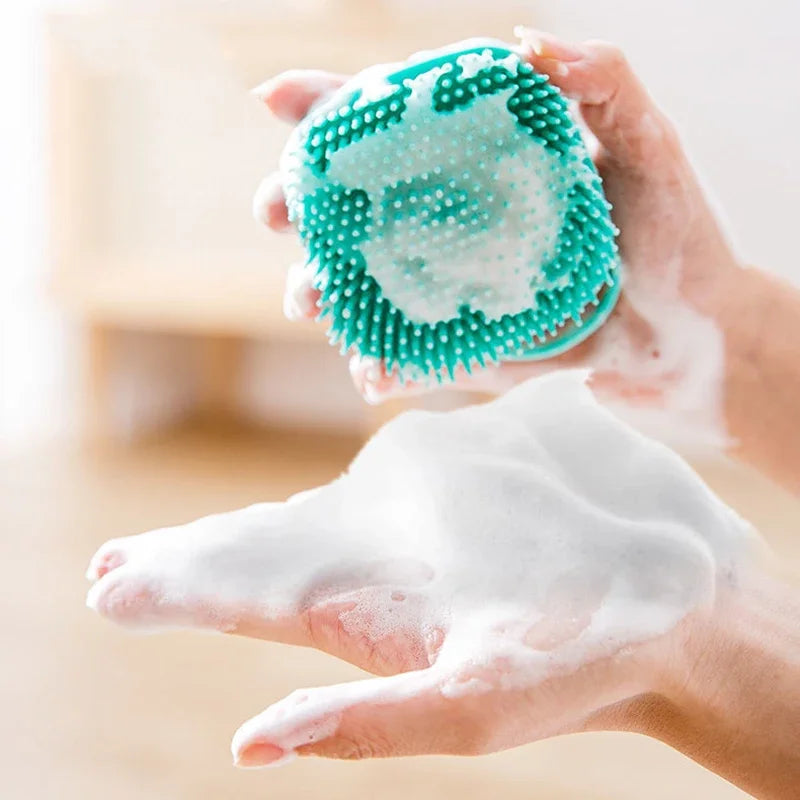 Pet Bathing Brush Soft Silicone Grooming & Massage Tool