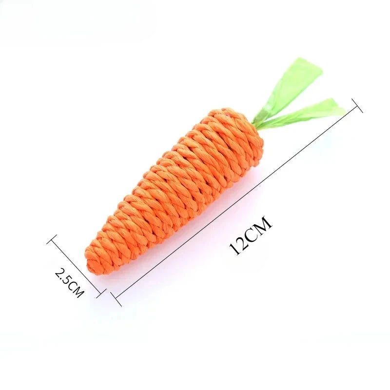 Carrot Cat Toy – Bite-Resistant Teething & Interactive Play Stick
