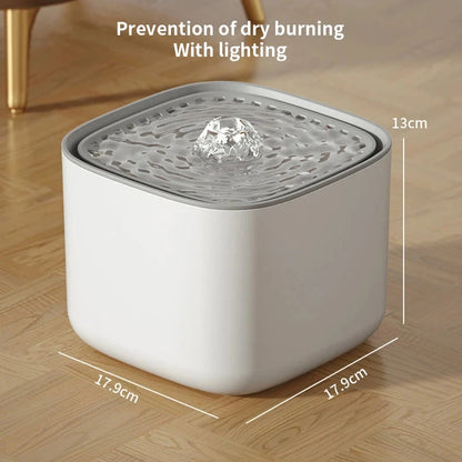 3L Cat Water Fountain – Silent USB Electric Dispenser with Filter