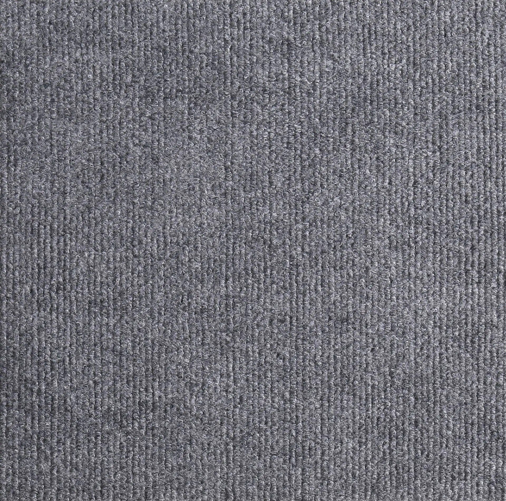 Close-up of gray textured fabric