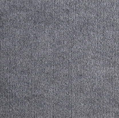 Close-up of gray textured fabric