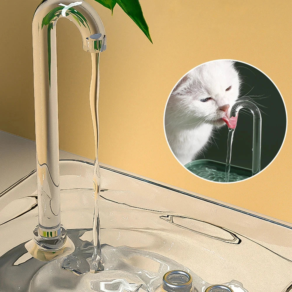 Automatic Cat Water Fountain with Filter – 1.5L USB Dispenser