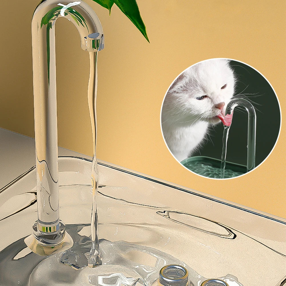 Automatic Cat Water Fountain with Filter – 1.5L USB Dispenser