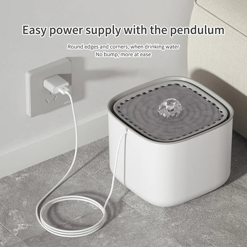 3L Cat Water Fountain – Silent USB Electric Dispenser with Filter