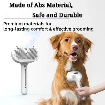 Steam Spray Dog Grooming Brush – Dog Steam Brush | Whisker House
